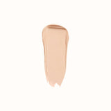Swatch of light beige liquid foundation.